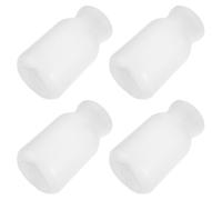 Toyvian 4pcs Small Mushroom Cultivation Bottle 1100ml Plastic Indoor Planter Jar with Optimized Design and Air Circulation for Easy DIY Nursery and Household Mushroom Growing