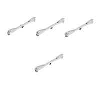 Toyvian 4pcs Snare Drum Lug Replacement Drum Parts Accessories Double End for Connector Aluminum Alloy