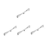 Toyvian 4pcs Snare Drum Lug Replacement Drum Parts Double End Lug Aluminum Alloy Replacement