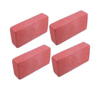Toyvian 4pcs Soft Foam Brick Props for Stage Film Realistic Artificial Building Blocks for Comedy Performances Safe for All Ages Lightweight Portable Gimmick Supplies