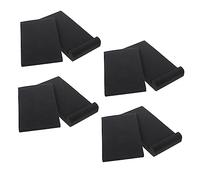 Toyvian 4pcs Speaker Isolation Pads Acoustic Noise Isolation Mat for Monitor Vibration Sponge Cushion Soundproofing for Audio Systems