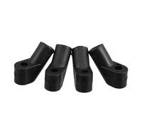 Toyvian 4pcs Sport Kite Plastic Connectors Three Way Angled Design for Improved Control and Stability Fit Easy Assembly Replacement Parts for Carbon Rod Kites