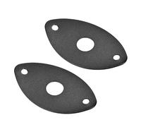 Toyvian 4pcs Sturdy Electric Guitar Jack Supply Guitar Jack Accessories Cover for Output Cover Plate for Panel Mount Socket Use