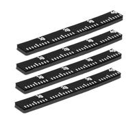 Toyvian 4Pcs Tennis Racket Weight Balance Strips Silicone Weighted Strips for Improved Racket Control Power Suitable for Indoor Enhances Shot Accuracy Game Stability