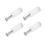 Toyvian 4pcs Transparent Glass Cocktail Atomizer Bottles Fine Mist Sprayers for Absinthe Bitters Bartender Bar Use Vintage Decorative Liquor Bottle