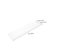 Toyvian 4Pcs Transparent Window Sill Protector Clear Plastic Scratch Guard for Cats and Dogs Easy Install Wipeable Surface Pet Window Ledge Defense for Home and Veterinary Use