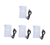 Toyvian 4pcs Travel Bottle Warmer for Breastmilk Portable Insulated Warming Bag Safe Convenient Design Compatible Chargers Power Banks for Nursing Moms The Go