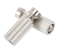 Toyvian 4pcs Tremolo Bridge Studs and Anchors Elevating Adjustment Screw for Electric Guitar in Silver Compatible Tremolo Bridge for Guitar for Random Style