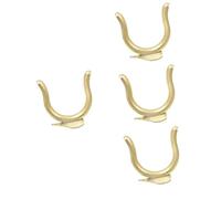 Toyvian 4pcs Trumpet Hook for Middle Support Must-have Trumpet Part for Musical Instrument Supply for Playing B Flat