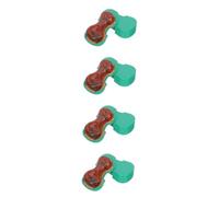 Toyvian 4pcs Violin Creative String Instrument Practical Erhu for Bows Natural Rosin for Violin Portable Natural for String Winder