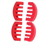 Toyvian 4pcs Violin Mute Rubber Violin Practice Mutes Accessories for String Instruments