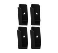 Toyvian 4pcs Wall Mounted Bathroom Scale Holder Rack Organizer Bracket for Digital Weight Scale with Space Saving Design and Easy Installation for Home Gym Use