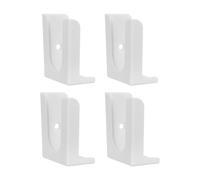 Toyvian 4pcs Wall Mounted Weight Scale Holder Bracket Digital Scale Storage Rack Space Saving Organizer for Bathroom Home Gym Bedroom