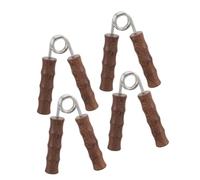 Toyvian 4pcs Wooden Grip Strength Trainer Hand Exercise Tools for Finger Wrist Palm Strengthening and Massage Portable Hand Strengthener for Gym Home Workouts and Rehabilitation