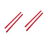 Toyvian 4pcs Wooden Rhythm Sticks Percussion Instrument for Boys and Girls Portable Sound Rods for Music Education for Parties and Teach Basic Rhythm Techniques