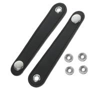 Toyvian 4sets Accordion Bellow Straps Buckles Design for Bellows Belt Replacement Belt Buckle for Strap Usage