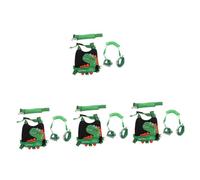 Toyvian 4sets Boy Girl Wrist Strap Safety for Toddlers Walking Leash Dinosaur Pattern Boy Girl Harness Leash
