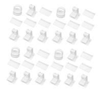 Toyvian 4sets Cupboard Locks Safety Locks for Cupboard Doors Preventing Accidental Openings for Kitchen and Bathroom Use