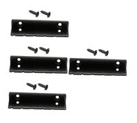 Toyvian 4sets Electric Guitar Metal Nut Replacement Guitar Shaped Nut for Part String