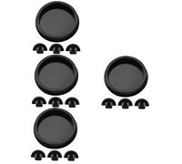 Toyvian 4sets Ethereal Drum Foot Supports Tongue Drum Support Pads for Beginners Accessories Foot Pads