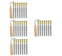 Toyvian 4sets Lyre Harp Tuning Wrench Ratchet Wrench Pin Lyre Turn Pin Nail Professional Harp Accessories