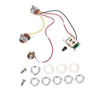 Toyvian 4sets Portable Guitar Circuit Control Potentiometer Shifter for Electric Guitar Use Circuit Replacement Part Five-speed Function and Music Studios