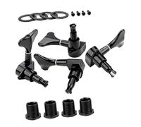 Toyvian 4sets Professional String Tuning Pegs for Bass Tuning Pegs Bass Fitting Accessories Compatible Strings