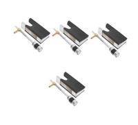 Toyvian 4sets Professional Student Violin Bow Frog Replacement Compact Metal Accessory for Violin Crafted for Bright Sound and Easy Playing Home Classroom Settings