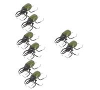 Toyvian 4sets Realistic Insect Model for Educational Learning Cognitive Development Micro Landscaping Decor Teaching Props for Parties Tables Long Durable Craftsmanship 2pcs*4