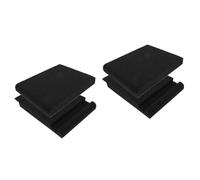 Toyvian 4sets Speaker Isolation Pads for Audio Acoustic Noise Isolation Cushions Soundproof Pads for Voice Box