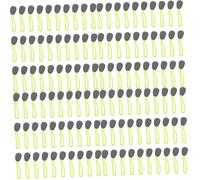 Toyvian 4sets Zipper Pull Replacement Kit Convenient Zipper Fixers for Backpacks Bags and Suitcases DIY Tab Accessories Fluorescent Rope with 30pcs*4