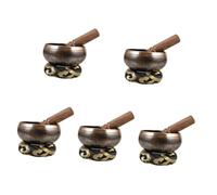 Toyvian 5 Sets Singing Bowl Mallet for Unique Tibetan Bowl Meditation Buddhism Design for Meditation Yoga Practice Random Color