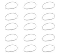 Toyvian 5000pcs Thick Elastic Hair Ties Made of Tpu for Women, Rubber Bands with High Elasticity and Wide Design, Suitable for Quick Hair Styling and Daily Use, Easy to Carry and Store