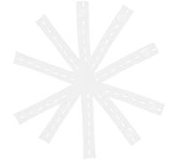 Toyvian 50pcs Clothes Storage Straps Clothing Organizing Elastic Band Delicate Nylon Not Easily Broken Smooth in Lines for Cabinet and Drawer