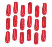 Toyvian 50pcs Fake Blood Capsules for Halloween Horror Makeup Props Safe Easy to Clean Prank Blood for Mouth for Cosplay Parties and Theatrical Effects