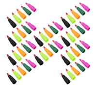 Toyvian 50pcs Halloween Witch Finger Nail Covers Spooky Multi-color Long Fingernail for Costume Party Cosplay Dress-up Accessory Safe and Easy to Use