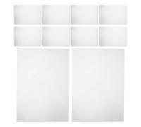 Toyvian 50pcs Heavy Duty Plastic Sheet Music Protectors Sleeves for Music Binder, Waterproof Dustproof Folder for Piano Sheet, Document Organizer, Office and School Use