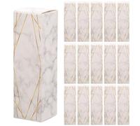 Toyvian 50pcs Paper Lip Gloss Packing Box Container for Small Bottles and Ornaments, Sturdy Paper Material Storage Case for Daily Life and Organising Lipstick Holders