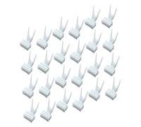 Toyvian 50pcs Parrot Food Forks Vegetable Skewers for Small Birds Easy to Install Bird Cage Supplies for Feeding Fruits and Vegetables for Budgies Cockatiels and Other Small Pets