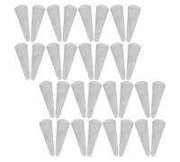 Toyvian 50pcs PVC Scissor Covers Kitchen Scissors Protector Safety Shear Covers for Hairdressing and Eyebrow Trimming Salon Use