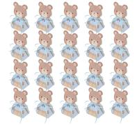 Toyvian 50pcs S First Birthday Box Small Box Birthday Foldable Paper for Shower Party Favor for Presents Shower Favor