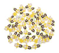 Toyvian 50pcs Virgin Mary Figurines PVC Religious Ornament for Desk and Easter Eggs Compact Biblical Character Statues for Catholic Home Office Sunday School Party Favors