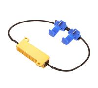 Toyvian 50w 6r High Power Aluminum Shell Load Resistor Kit for LED Turn Signal Error Fix, Universal LED Tail Light Load Equalizer Resistor for Car and Motorbike Signal Blink Code