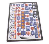 Toyvian 552a Arabic Interactive Learning Tablet for Boy Girl Arabic Alphabet Mastery Quran Learning Pad with Language Books and Alphabet Puzzle for Boys and Girls Early Education Tool
