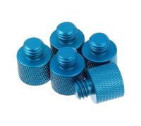 Toyvian 5pcs Alloy Mic Stand Adapter Screw Converter for Microphone and Camera Accessories, Easy to Install, without Burrs, Suitable for Tripod Stands and Microphone Mounts