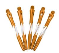 Toyvian 5pcs Aluminium Alloy Shafts Stems 2ba Thread Darts Accessories Increase Shaft Life Reduce Bounce Outs for Professional Dart Players