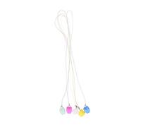 Toyvian 5Pcs Baby Teeth Save Box Milk Tooth Storage Organizer with Necklace Case for Kids