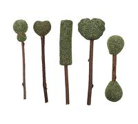 Toyvian 5Pcs Catnip Lollipops Natural Treats for Cats Edible Cat Snacks to Tongue Movement No Additives Random Styles