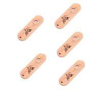 Toyvian 5pcs Cazoo Boys and Girls Musical Instrument Recorder for Boys and Girls Small Kazoo Guitar Partner Music Performance