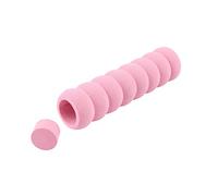 Toyvian 5pcs Child-Safe Spiral Door Handle Cover Pink Safety Knob Protector Sturdy Door Handle Protector for Boys and Girls Childproofing Accessory